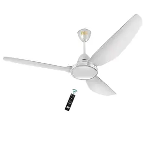 KUHL Brise E3 1320mm Stylish Power Saving BLDC Ceiling Fan with Remote |30 W | 5 Star | Low Noise | IoT- operates via Mobile & Alexa | Reverse Mode |5 Yrs Warranty on Motor | Free Installation |White