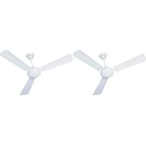 Havells 1200 mm FAN SS-390 ES MET.PRL WHT SILVER (Pack of 2)
