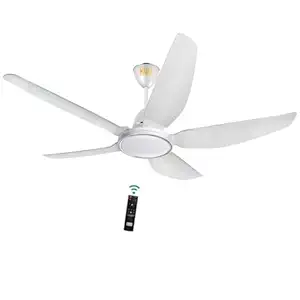 KUHL Brise E5 1320mm Stylish Power Saving BLDC Ceiling Fan with Remote |30 W | 5 Star | Low Noise | IoT- operates via Mobile & Alexa | Reverse Mode |5 Yrs Warranty on Motor | Free Installation | White