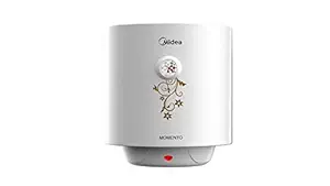 Midea Momento Storage Water Heater Verticle 15 Ltrs 4 Star White, Large (D15-20FY1)
