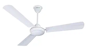 Havells SS 390 900mm 1 Star Energy Saving Ceiling Fan (Mettalic Pearl White Silver, Pack of 1)