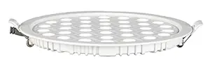 Havells Octane GL 12W LED Recessed Round Ceiling Light |Cool White|Slim and Comapct Design | Energy Efficient|Upto 3KV Surge Protection|Premium Downlight for Home and Office|BIS Approved | Pack of 1