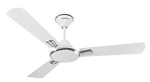 Havells 1200mm Festiva ES Ceiling Fan|Premium Finish|Energy Saving|Designer Fan for Home Decor|Elegant Look|230 m³/min Air Delivery|Hi-Speed Low Noise|100% Copper Motor (Pack of 1, Pearl White Silver)