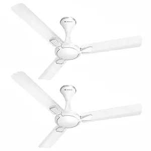 Havells 1200mm Milor Energy Saving Ceiling Fan (Pearl White, Pack of 2)