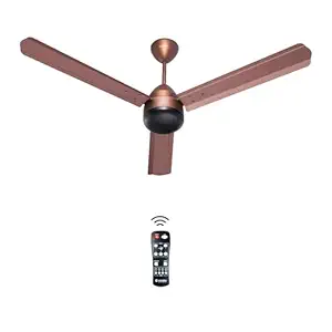 Candes Majestic BLDC Ceiling Fan 1200mm / 48 inch | BEE 5 Star Rated, Upto 65% Energy Saving, High Air Delivery & High Speed Ceiling Fans for Home | 3 Years Warranty | Rusty Brown