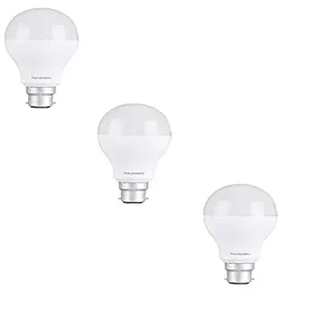 Panasonic Base B22 15-Watt LED Bulb (Pack of 3, Cool Day Light, White)