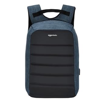 amazon basics Anti Theft Design Laptop Bag, With USB Charging Port