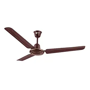Orient Electric Apex-FX 1200mm Ceiling Fan for Home| BEE Star Rated Energy Efficient Fan| Rust Resistant | Strong and Powerful Motor | 2 Years Warranty by Orient | Brown - Pack of 1