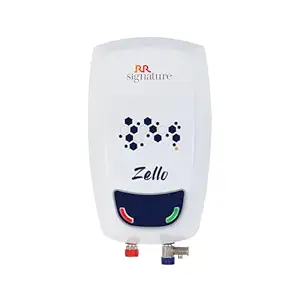 RR Signature Zello 3L Water Heater for Home | Instant Storage Geyser with Whirflow Technology | 100% Copper Heating Element | Rust & Shock Proof Body| 2 Year Warranty on Product & 5 Year on Tank by RR