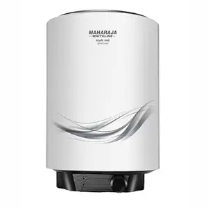 Maharaja Whiteline Aquis Neo Storage Water Heater, 25 Litre, Glasslined Coating, Rust & Shock Proof Metal Body, Blue & White Color, Free Installation - Aquis Neo / Wh-169