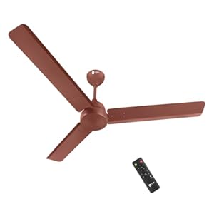Orient Electric Newly launched 1200 mm Uno BLDC | BLDC energy saving ceiling fan with Remote |BEE 5-star rated | Saves up to 50% on electricity bills | 3-year warranty by Orient | Matt Brown