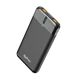 pTron Newly Launched Dynamo Nergy 10000mAh 22.5W Fast Charging Power Bank, Supports VOOC/Wrap/Dash USB Charging, 20W PD Fast Charging, 3 Outputs, 1 Input & Multiple Layers of Protection (Black)