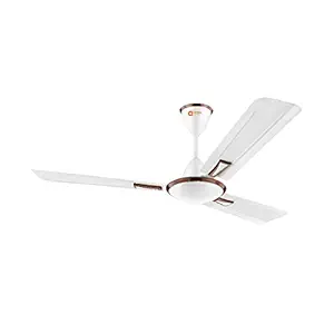 Orient Electric Adena Prime 1200mm Decorative BEE Star Rated Ceiling Fan (White)