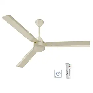 Crompton Energion Regmote 1200mm BLDC Ceiling Fan | India's First Dual Control Fan - Remote & Regulator Control | BEE 5 Star Rated Energy Efficient | 4 Year Manufacturer's Warranty | Ivory