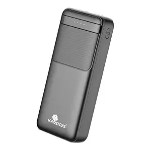 Kratos Legend Champ Power Bank 20000 mah Fast Charging, 22.5W Quick Charge, Dual USB & Type C Output Power Delivery,LED Indicators, BIS Certified Power Bank for iPhone, Android Smartphones & Tablets