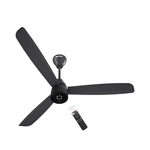 atomberg Renesa Enzel 1200mm BLDC Ceiling Fan with Remote Control | 5 star Rated Energy Efficient Fan | High Air Delivery with LED Indicators| 3 Year Warranty (Pebble Grey)-Newly Launched in 2025