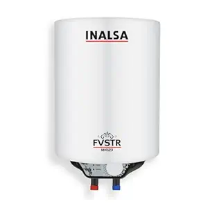 INASLA FVSTR M Series 10-L 5 Star Rates Storage Water Heater (Geyser) with Advanced 3 Level Safety|Smart Energy Management|8 Bar Pressure|3 Yr Warranty on Elements & 2 Yr on Product