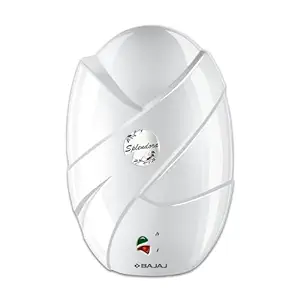 Bajaj Splendora 3L 3KW Vertical Instant Water Heater For Home | Geyser For Bathroom & Kitchen | High Grade SS Tank | Copper Heating Element | 1-Yr Product 2-Yr Element 5-Yr Tank Warranty 【White】