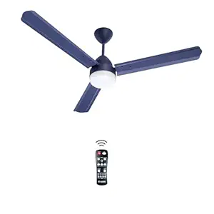 Candes Majestic BLDC LED Ceiling Fan 1200mm / 48 inch | BEE 5 Star Rated, Upto 65% Energy Saving, High Air Delivery & High Speed Ceiling Fans for Home | 2+1 Years Warranty (Majestic-WBL-RMT)