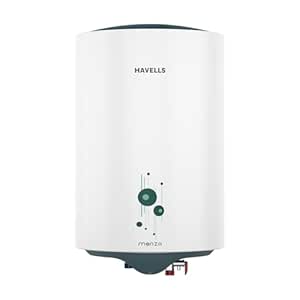 Havells Monza 25 L Storage Water Heater(Geyser)|Faster heating| Glass Coated Anti Rust Tank & Heavy Duty Heating Element|Warranty: 7 Year on Tank| Free Installation & Flexi Pipes| High Rise Compatible