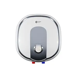 Orient Electric AQUATOR+ | 15L Storage water heater| 5 Ultra-diamond Glassline coated tank | Suitable for high-rise buildings | 7 year tank warranty | Free Installation and Connecting Pipes