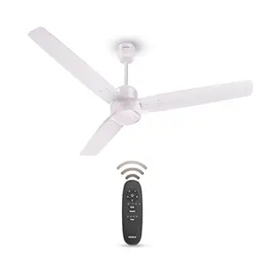 Havells FAB BLDC Ceiling Fan 1200mm, 350 RPM, Savings upto 65%, Reverse Rotation, 4 Modes (Boost, Sleep, Breeze, Mop), Low Wattage 30W, Low Noise, Air Flow:225 CMM, 3 Year Warranty, Blush Ivory
