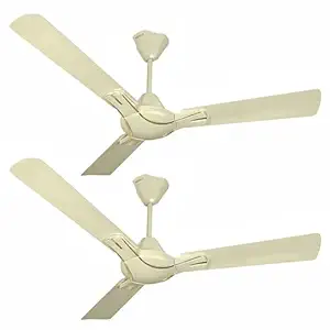 Havells 1200mm Nicola Energy Saving Ceiling Fan (Pearl Ivory, Pack of 2)