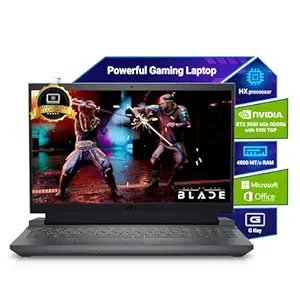 Dell {Smartchoice} G15-5530 Intel Core i5-13450HX| NVIDIA RTX 3050, 6GB (16GB RAM|1TB SSD, FHD|Win 11|MS Office' 21|15.6