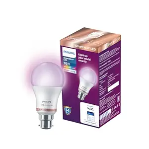 Philips Wiz Smart WI-Fi LED Bulb B22 10-Watt,16 Million Colors, Compatible with Amazon Alexa and Google Assistant- (Pack of 1)