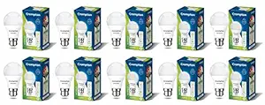 Crompton Dyna Ray LED Bulb | 9W | Cool Day Light | B22 Base | 180 Degree Coverage | 4kV Surge Protection | 440V High Voltage Protection | Pack of 10