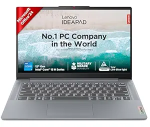 Lenovo IdeaPad Slim 3, Intel Core i5-12450H, 12th Gen, 16GB RAM, 512GB SSD, FHD, 14