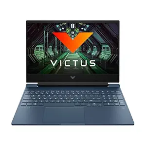 HP Victus, AMD Ryzen 5 5600H, AMD Radeon RX 6500 Graphics, 8GB DDR4, 512GB SSD, IPS, 15.6-inch(39.6cm) FHD Gaming Laptop, Enhanced Cooling (Win 11, Blue, 2.37kg) fb0147AX/fb0184AX