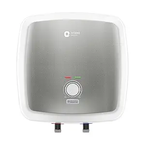Orient Electric Enamour Prime 25L Glassline Storage Water Heater (Geyser), 5-star BEE rated, 5-layer safety shield, Suitable for high-rise buildings, 7-Year tank warranty, Free Installation