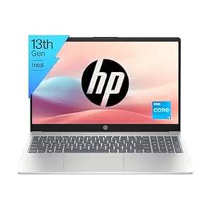 HP 15, 13th Gen Intel Core i3-1315U, 8GB DDR4, 512GB SSD, (Win 11, Office 21, Grey, 1.59kg), Anti-Glare, Micro-Edge,15.6-inch(39.6cm), FHD Laptop, Intel UHD Graphics, 1080p FHD Camera, fd0006TU