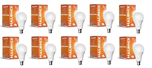 Halonix 12W B22 Base LED Bulb – Cool Daylight (6500k) | Energy Efficient | Best led bulb for home | Surge Protection up to 4KV | Rated Life 15000 Hrs | for Home & Office |Pack of 10