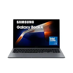 Samsung Galaxy Book4 (Gray, 16GB RAM, 512GB SSD) | 15.6