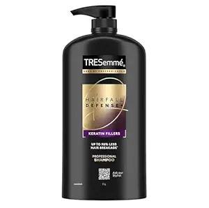 TRESemme Hair Fall Defence Shampoo 1 L, With Keratin for Hair Fall Control and Longer, Stronger Hair - Anti Hairfall for Damaged Hair, For Men & Women