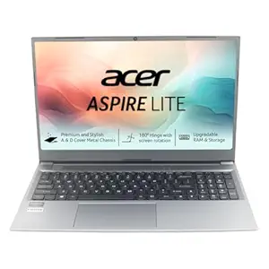 Acer Aspire Lite AMD Ryzen 3 5300U Premium Thin and Light Laptop (8 GB RAM/256 GB SSD/Win11 Home) AL15-41 with 39.62 cm (15.6