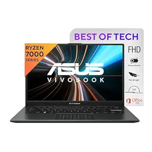 ASUS Vivobook Go 14, AMD Ryzen 3 7320U, Thin and Light Laptop, 14