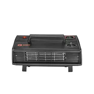 Orient Electric Heat Convector Compact Heater | 2000W with two heat settings | Quick Heating with two fans | Neon Indicator| 2-year warranty by Orient | Black