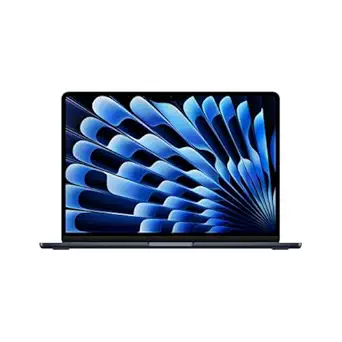 Apple 2024 MacBook Air (13-inch, Apple M3 chip with 8‑core CPU and 8‑core GPU, 16GB Unified Memory, 256GB) - Midnight