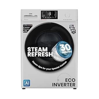 IFB 6 Kg 5 Star Powered by AI with 9 Swirl Wash, Fully Automatic Front Load Washing Machine (DIVA GXN 6010, Steam Refresh Program with Eco Inverter, Grey)