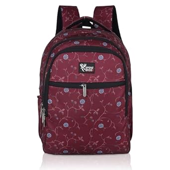 Spenz Glitter School & College Bag for Girls 17.5 inch Laptop Backpack for women