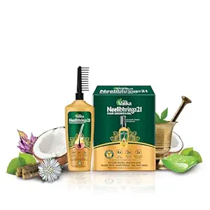 DABUR Neelibhringa 21 Hair Growth Oil - (15Ml + 5Ml Extra Free)|New Hair Growth In 2 Months, Clinically Proven, 25 Grams