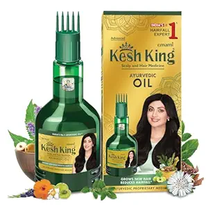 Kesh King Ayurvedic Anti Hairfall Hair Oil, 300ml