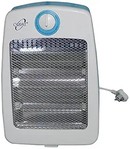 Orpat OQH-1290 800 Watt Quartz Heater (Royal Blue)