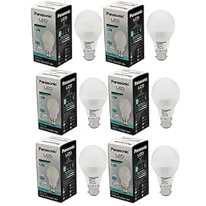 Panasonic B22 led Cool Day Light Bulb (12W) Pack of 6