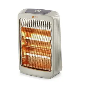 Orient Electric Stark Quartz Room Heater | 800 W Low Power Consumption | Tip-over Protection | 2 Heating Rods for Quick Heating | Cool Touch Body | 1 Year Warranty, White