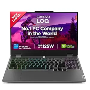 Lenovo LOQ 2024 13th Gen Core i5-13450HX | NVIDIA RTX 4050 6GB (16GB RAM/512GB SSD/15.6 Inches (39.6cm)/144Hz/Windows 11/MS Office 21/1Yr ADP Free/3 Mon Game Pass/Grey/2.4Kg), 83DV007GIN Gaming Laptop